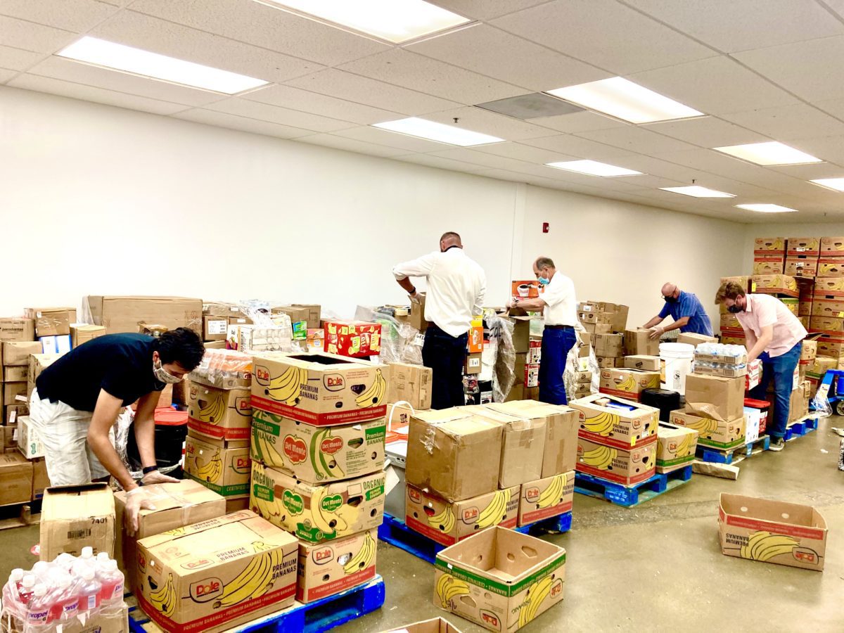 2020 Service Project Utah Food Bank Naiop Utah